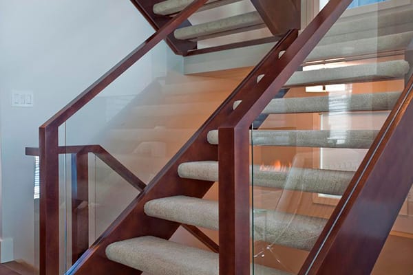 Glass + timber cap