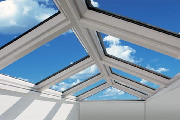 How to clean skylight windows from outside
